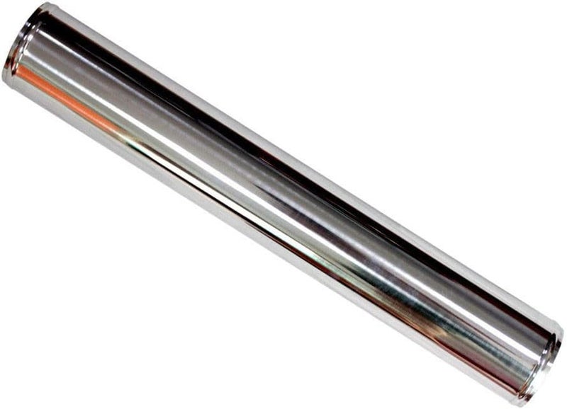 AotoKoop Length 20 in (500mm), OD 3 in (76mm) Straight Aluminum Intercooler Piping Air Intake Tubing, Polished Finish - Image 1
